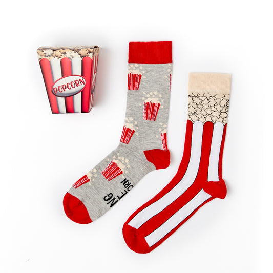 Unisex Popcorn Socks Gift Set