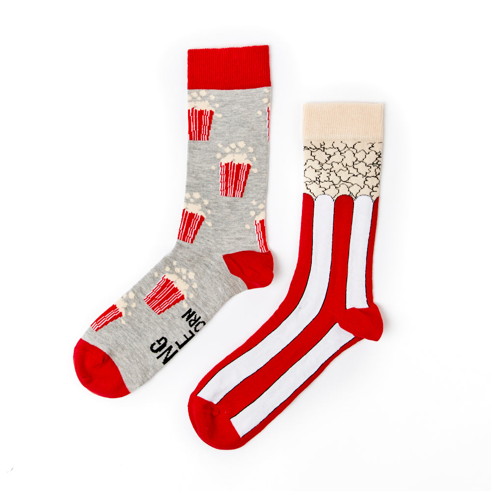 Unisex Popcorn Socks Gift Set