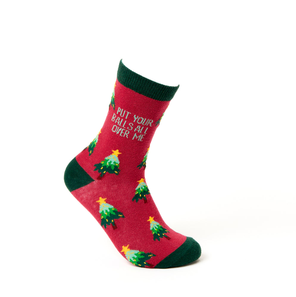 Ladies Put Your Balls All Over Me Socks