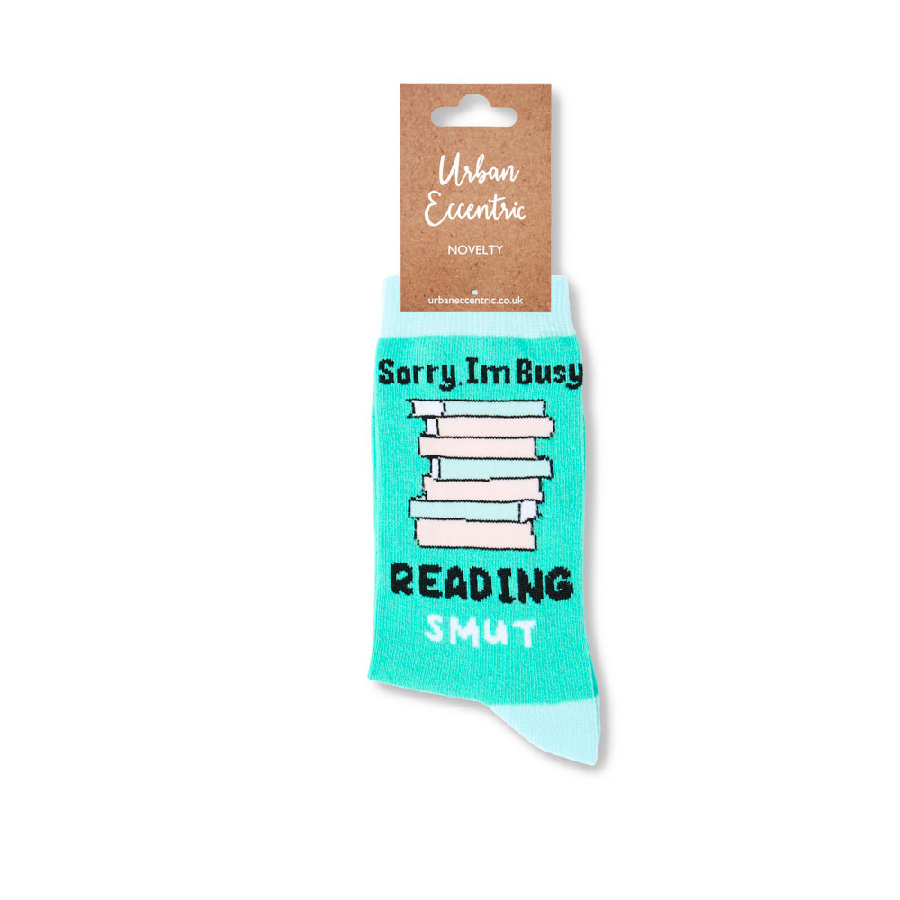 Ladies Sorry, I'm Busy Reading Smut Socks