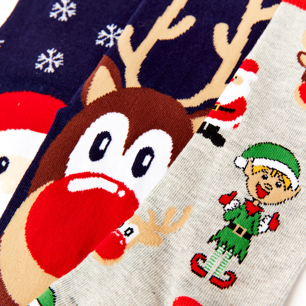 Unisex Santa's Grotto Socks Gift Set