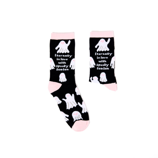 Ladies Eternally In Love With Spooky Season Socks