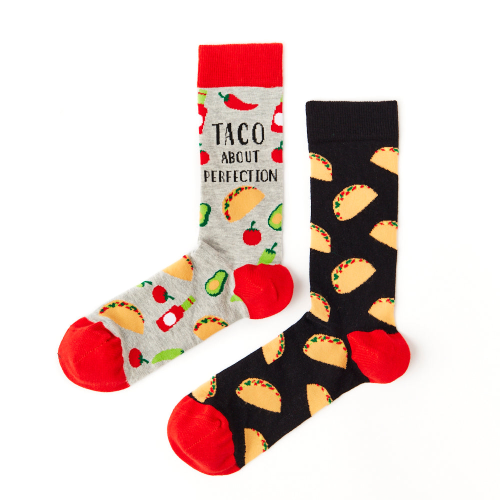 Unisex Taco Socks Gift Set