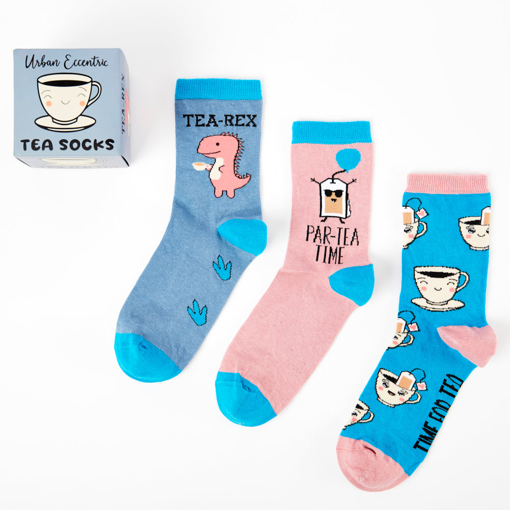 Ladies Tea Socks Gift Box