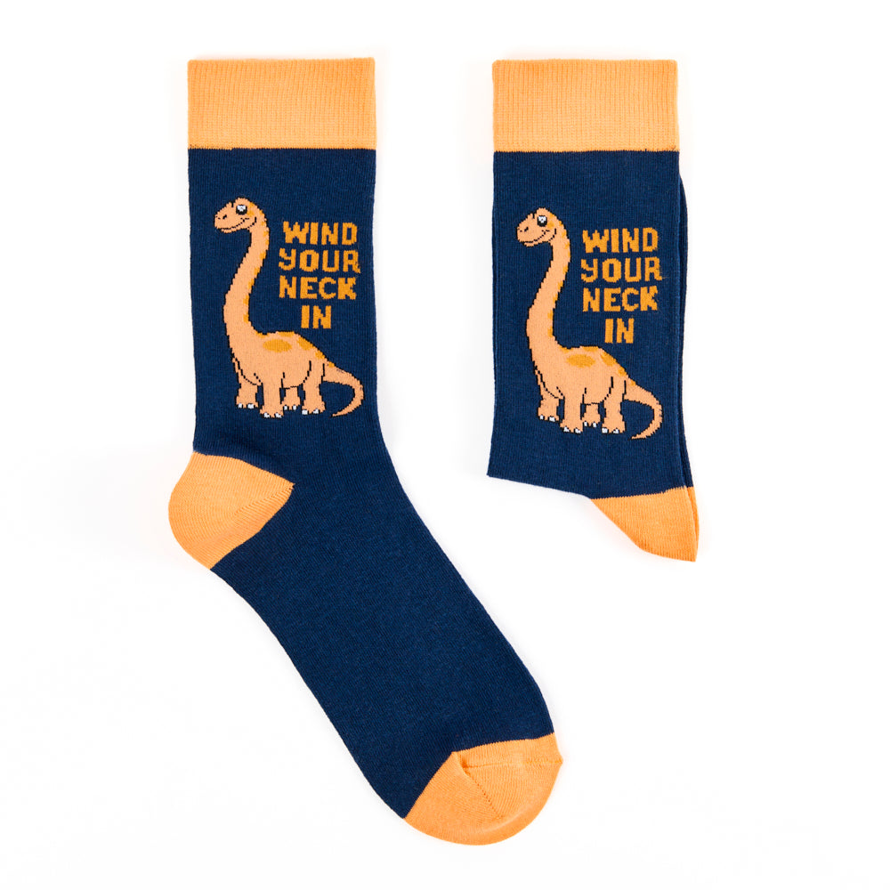 Unisex Wind Your Neck In Socks