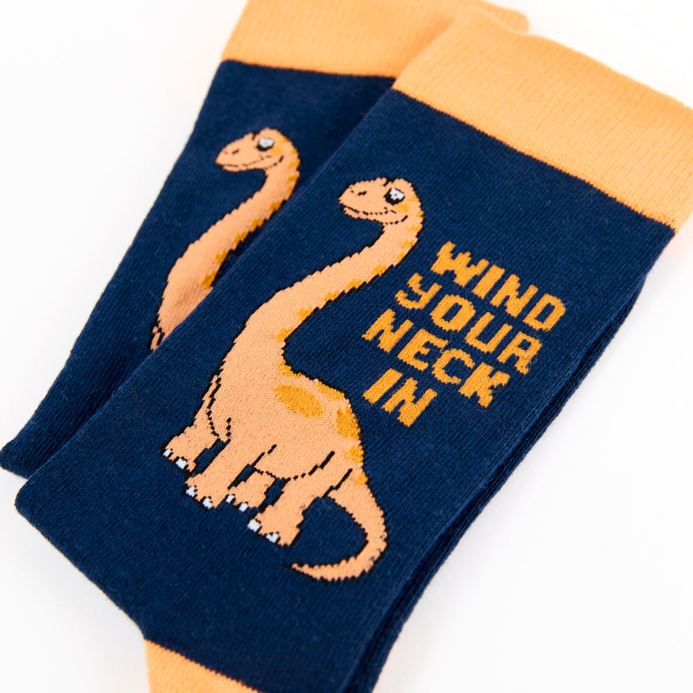 Unisex Wind Your Neck In Socks