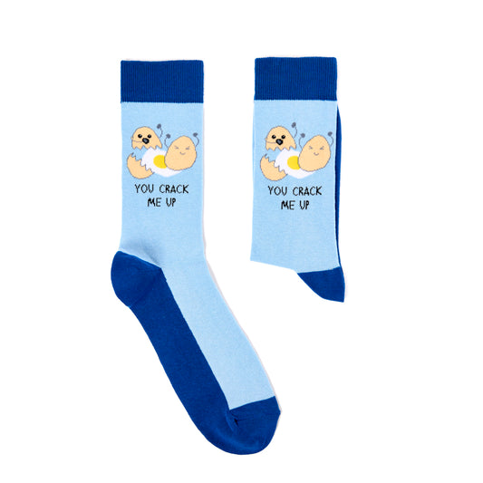 Unisex You Crack Me Up Socks
