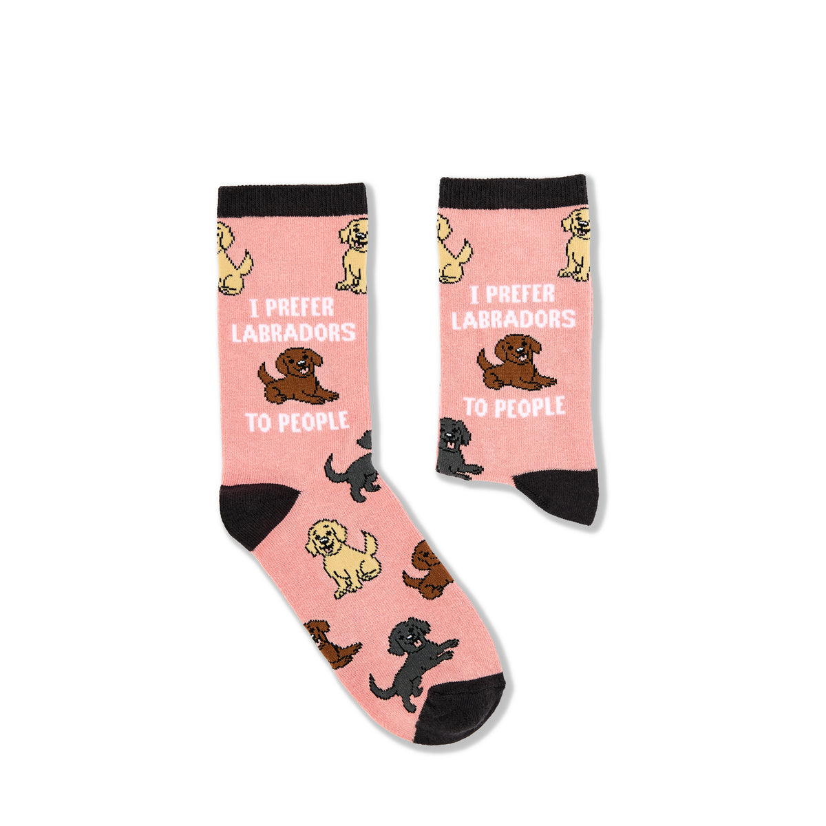 Ladies I Prefer Labradors Socks
