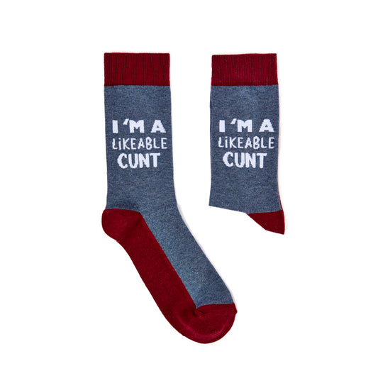 Unisex I'm A Likeable Cunt Socks